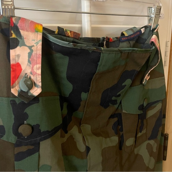 Harvey Faircloth Utility Miniskirt, Orig $350, SZ 8 - Picture 5 of 11